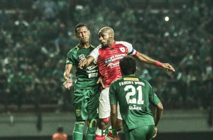 Persebaya Surabaya terakhir menang di kandang saat menghadapi Persipura Jayapura. [@officialpersebaya / Instagram]