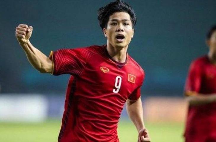 Striker Timnas Vietnam, Nguyen Cong Phuong. (Dok. Baomoi.com)