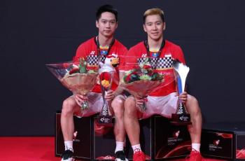 Raih Gelar di Fuzhou China Open, Kevin/Marcus Bukukan Rekor Baru