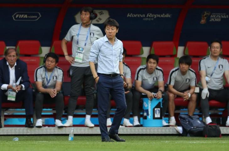 Kandidat pelatih Timnas Indonesia asal Korea Selatan, Shin Tae-yong. [ROMAN KRUCHININ / AFP]