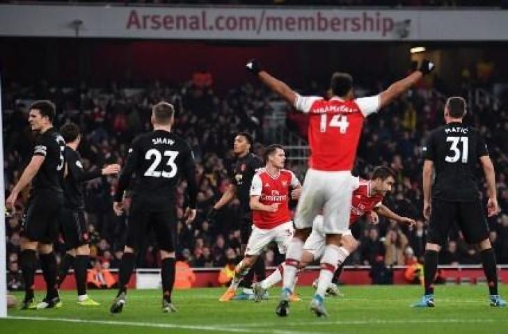 Arsenal vs Manchester United. (Ben Stansal/AFP).