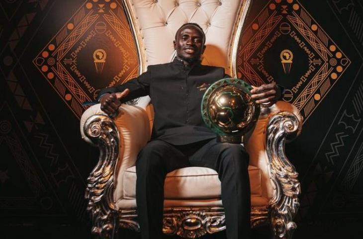 Sadio Mane terpilih sebagai Pemain Terbaik Afrika 2019. (Twitter/@CAF_online).