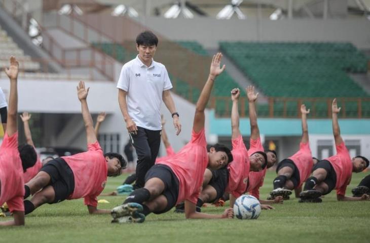 Manajer pelatih Timnas Indonesia, Shin Tae-yong. (Dok. PSSI).