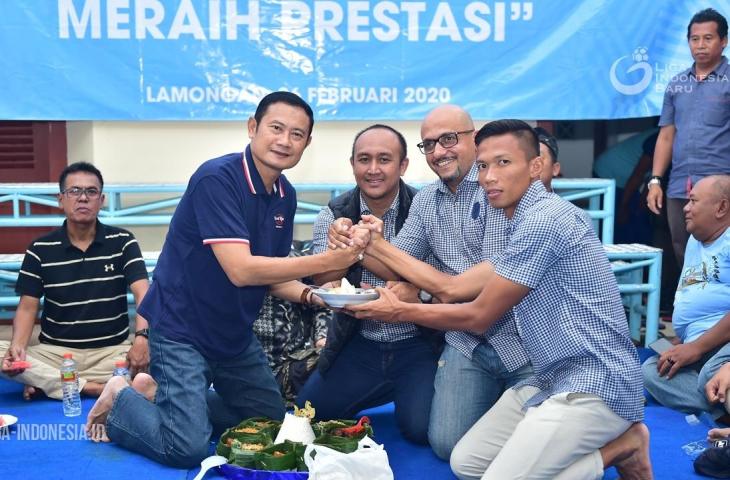 Launching tim Persela Lamongan dalam menyambut Liga 1 2020. (Dok. LIB).