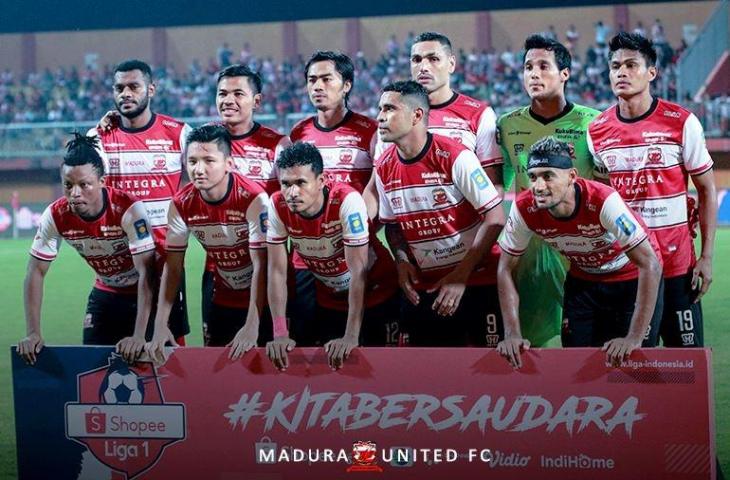 Skuat Madura United di Liga 1 2020. (Dok. Madura United)