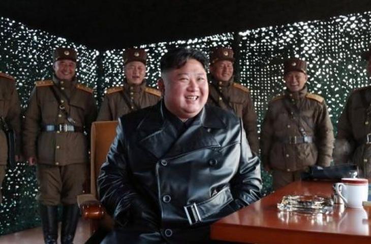 Pemimpin Korea Utara Kim Jong Un. [AFP/KCNA via KNS]