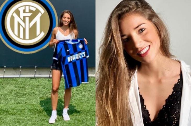 Striker tim wanita Inter Milan, Eleonora Goldoni. (Instagram/@eleonora_goldoni).