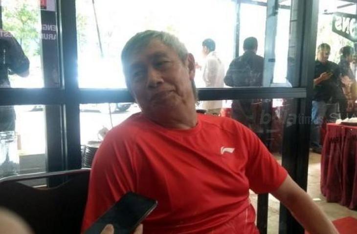 Legenda hidup bulutangkis Indonesia, Christian Hadinata. [Suara.com / Arief Apriadi]