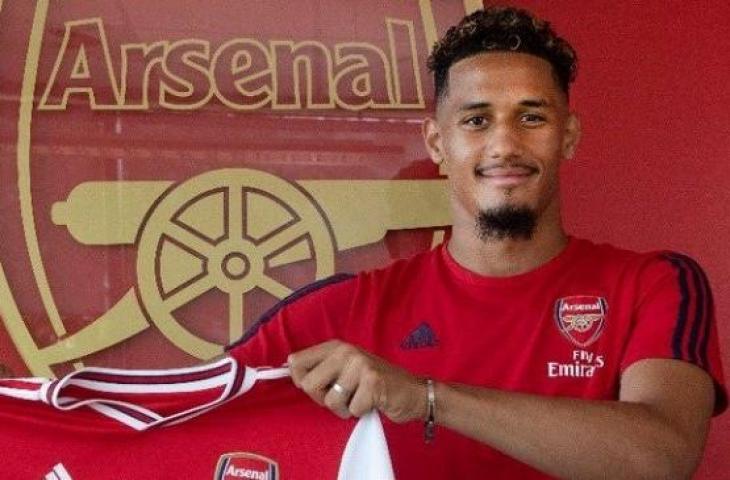 Bek muda Arsenal, William Saliba yang kini dipinjamkan ke NIce. (Laman resmi Arsenal)