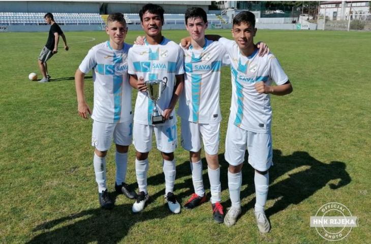 Brylian Aldama raih juara bareng HNK Rijeka U-19. (nk-rijeka.hr)