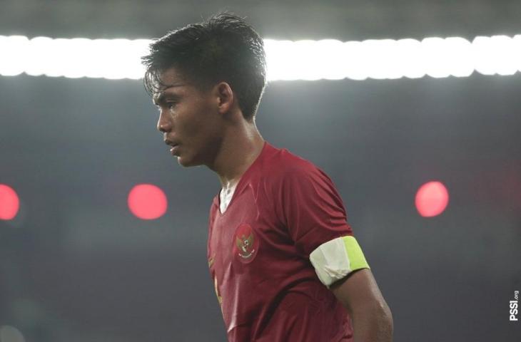 Gelandang Timnas Indonesia U-19, David Maulana. (PSSI.org)