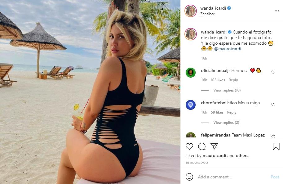 Wanda Nara liburan mewah bersama Mauro Icardi di Afrika. (Instagram/wanda_icardi)