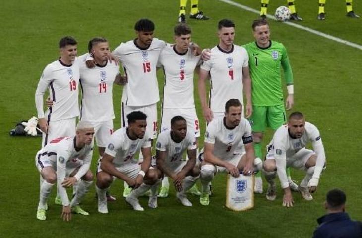 Pemain Timnas Inggris bikin nazar jika menang Euro 2020. (Matt Dunham / POOL / AFP)