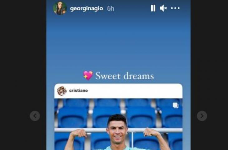 Postingan Georgina Rodriguez. (Instagram/georginagio)