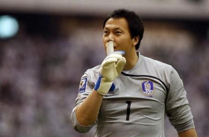 Kiper legendaris Korea Sellatan, Lee Woon-Jae. (AFP)