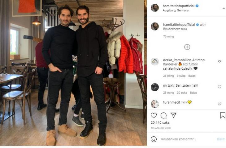 Hamit Altintop dan Halil Altintop. (Instagram/@hamitaltintopofficial)