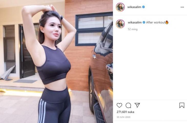 Wika Salim. (Instagram)