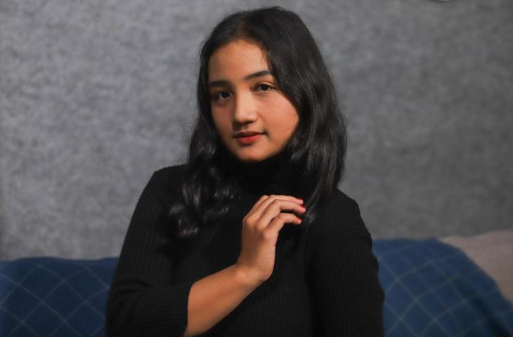 Juara Bintang Suara, Aurel Dewanda. (Alfian Winanto/Suara.com)