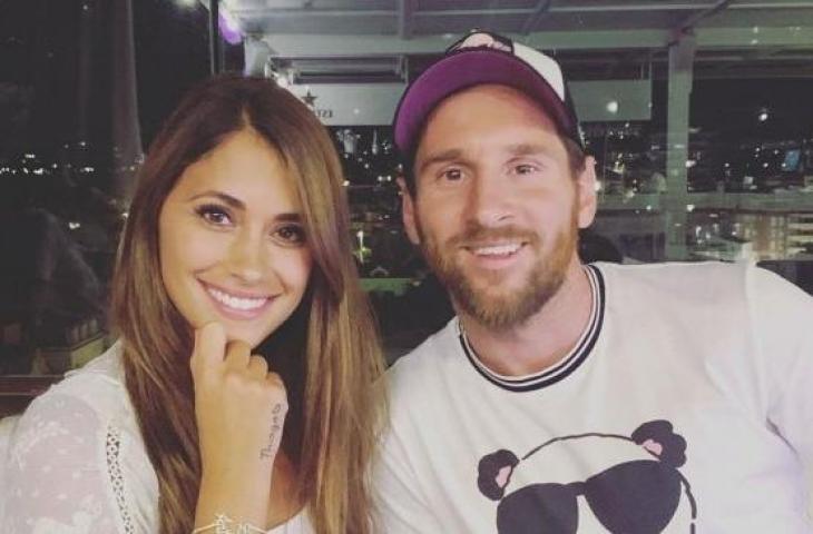 Antonela Roccuzzo, istri Lionel Messi. (Instagram/@antonelaroccuzzo)