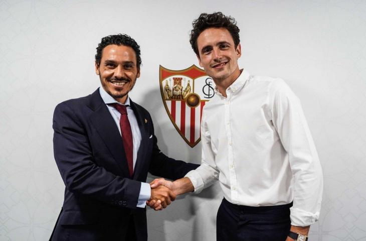 Thomas Delanay resmi bergabung Sevilla. (Dok. Sevilla)