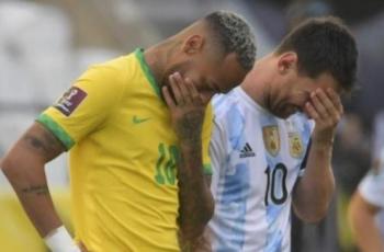 Kronologi Laga Brasil vs Argentina Dihentikan, Bikin Lionel Messi Murka