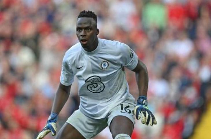 Kiper Chelsea, Edouard Mendy. (PAUL ELLIS / AFP)