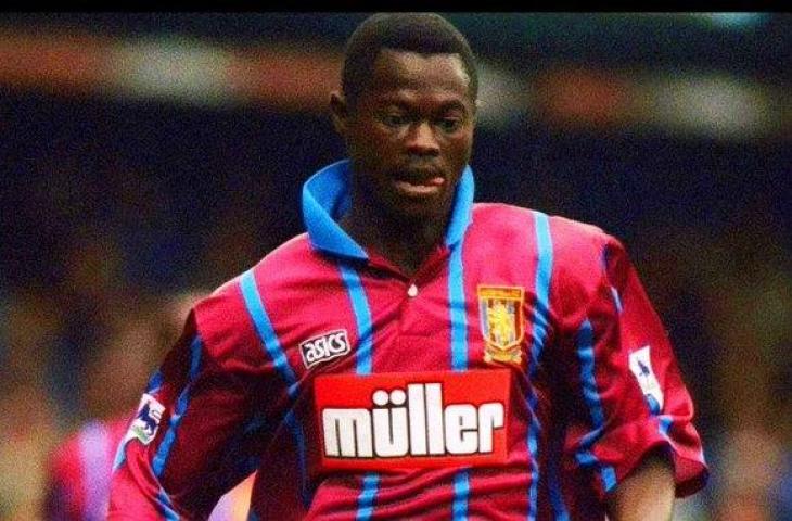 Nii Lamptey saat berkostum Aston Villa. (Twitter/@avfcplayers)