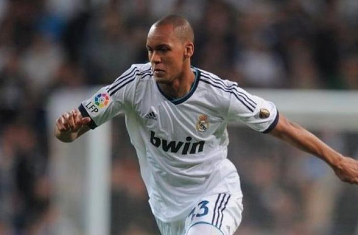 Fabinho saat masih berkostum Real Madrid. (Twitter/@MirrorFootball)