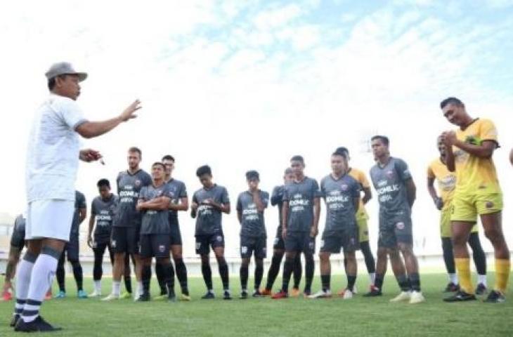 Latihan Skuad Persita Tangerang. (dok. Persita)