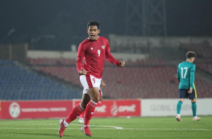 Striker Timnas Indonesia U-23, Taufik Hidayat. (Dok. PSSI)