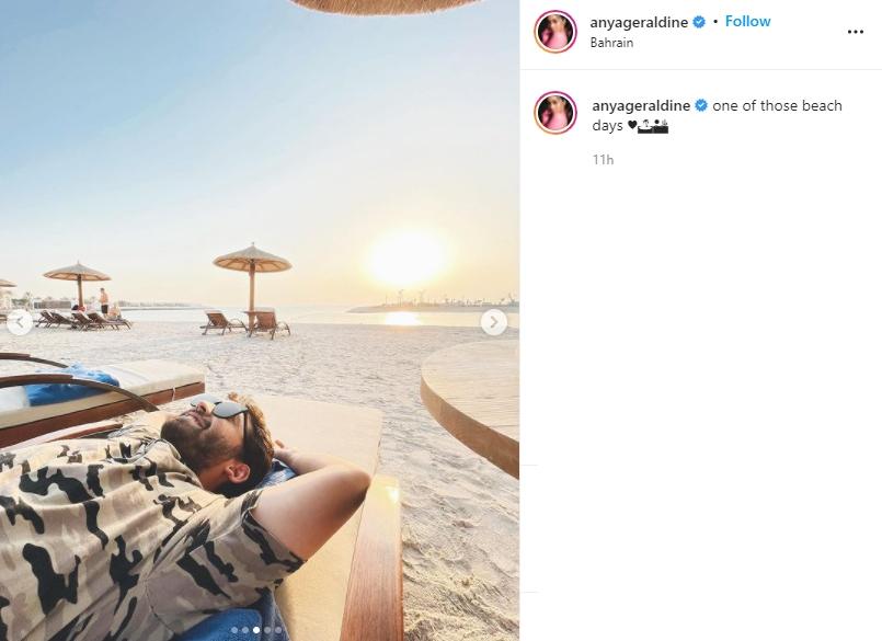 Anya Geraldine pamer foto pria misterius di akun Instagramnya. (Instagram/anyageraldine)