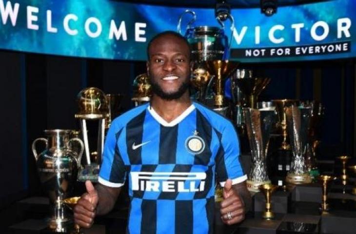 Victor Moses resmi gabung Inter Milan dengan status pinjaman dari Chelsea. [Laman resmi Inter Milan]