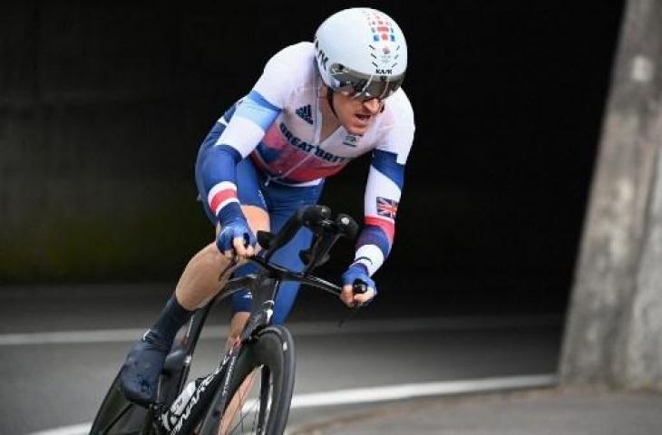 Mantan juara Tour de France 2018, Geraint Thomas. (GREG BAKER / AFP)