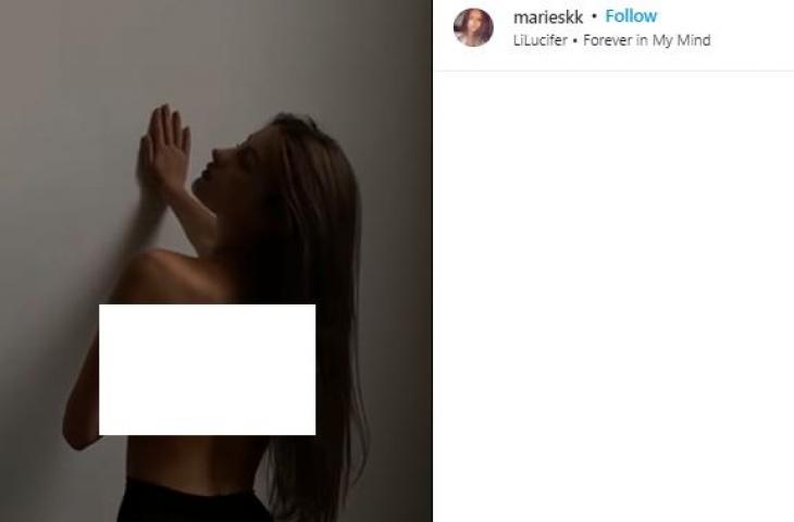 Maria Shumilina disebut penyusup Euro 2020. (Instagram/@marieskk)