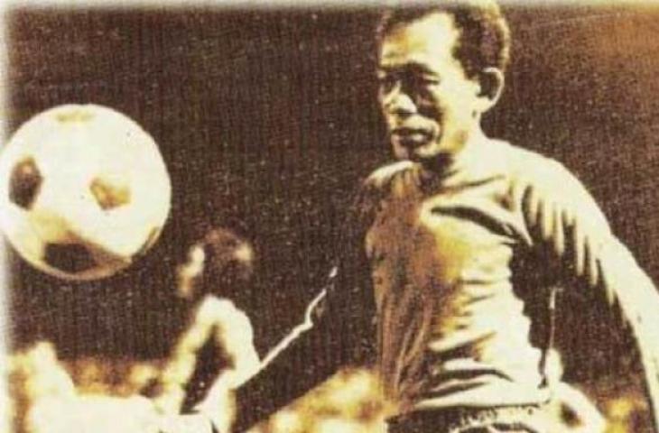 Legenda Timnas Indonesia, Andi Ramang. (Twitter/@FootyTawa)