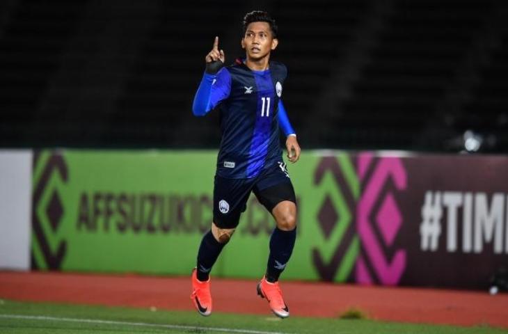 Bintang Timnas Kamboja, Chan Vathanaka. (Dok. AFF)