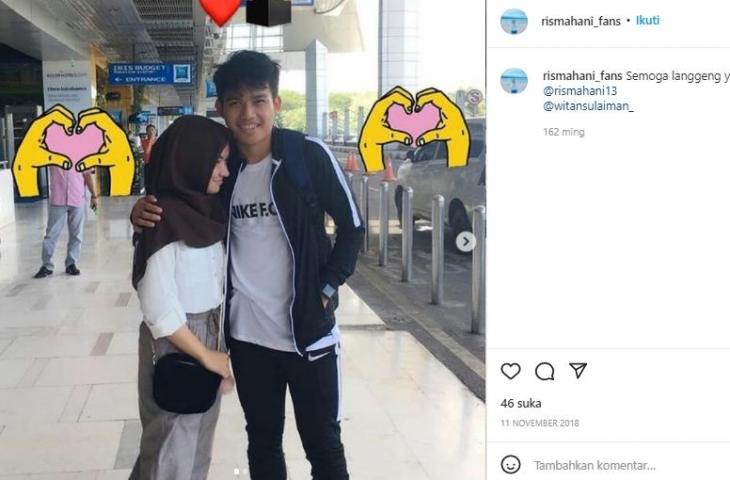 Rismahani, WAGs Timnas Indonesia Witan Sulaeman. (Instagram)