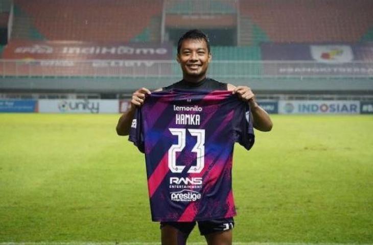 Kapten Rans Cilegon FC, Hamka Hamzah. [Instagram Hamka Hamzah]