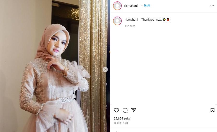 Rismahani, calon istri Witan Sulaeman. (Instagram/@rismahani_)