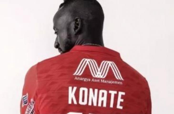 Makan Konate resmi berseragam Persija Jakarta (tangkapan layar Instagram Persija)