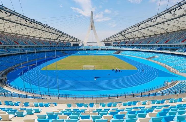 Morodok Techo Stadium, salah satu venue untuk Piala AFF U-23 2022. (KT/Yuen Punlue)