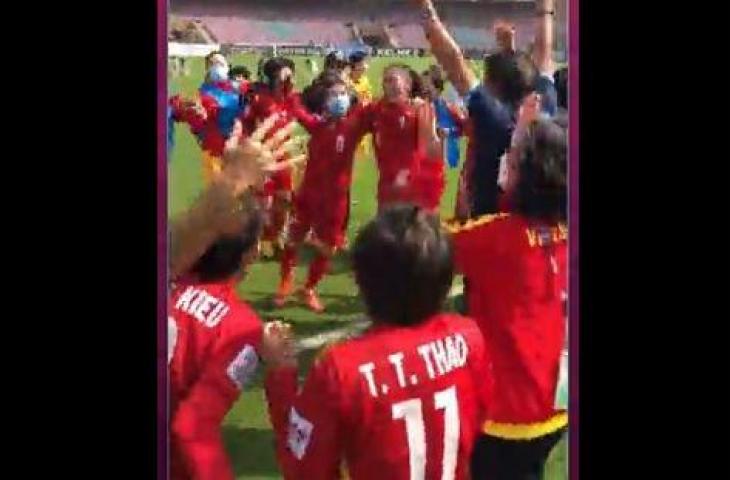 Vietnam lolos ke Piala Dunia Wanita 2023. (Twitter/@afcasiancup)