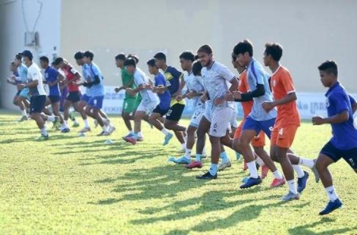 Seleksi pemain Timnas Kamboja U-23 untuk Piala AFF U-23 2022. (Instagram/@ffc_official_ig)