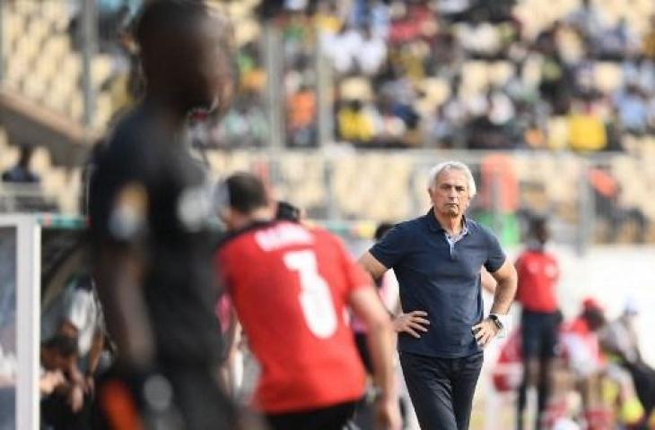 Pelatih Timnas Maroko, Vahid Halilhodzic. (CHARLY TRIBALLEAU / AFP)