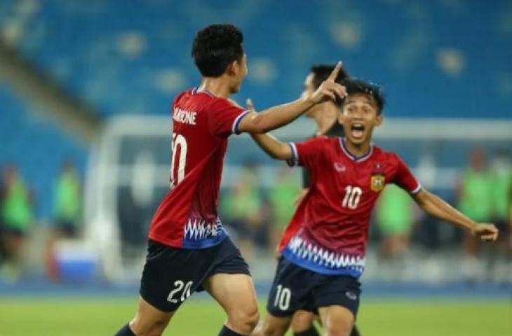 Timnas Laos U-23 di Piala AFF U-23 2022. (dok.theaseanfootball)