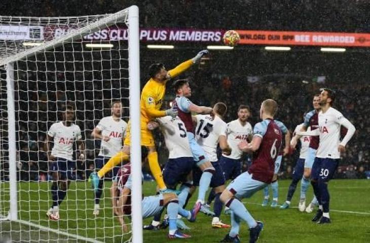 Burnley berhasil mengalahkan Tottenham Hotspur 1-0 dalam lanjutan Liga Inggris. (NIGEL RODDIS / AFP)