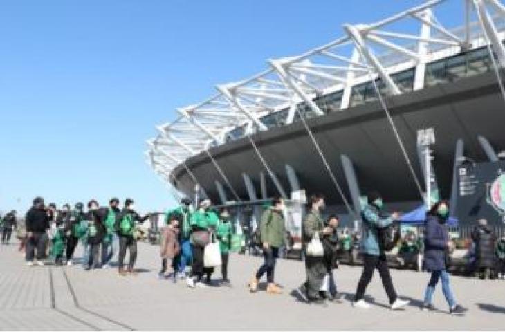 Suasana Stadion Ajinomoto, markas Tokyo Verdy yang bakal identik dengan Pratama Arhan (dok. J-League)