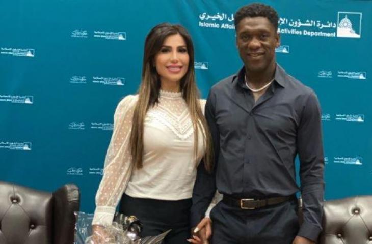 Potret Clarence Seedorf bersama istrinya Sophia Makramati. (Instagram/clarenceseedorf)