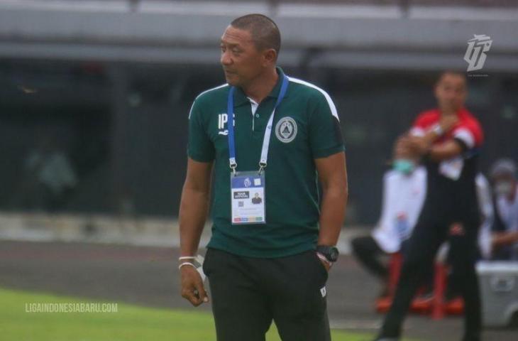 Pelatih PSS Sleman, I Putu Gede. (Dok. LIB)