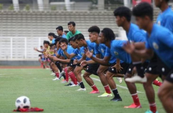 Latihan Timnas Indonesia U-19 di Stadion madya, Jakarta (Dok. PSSI)